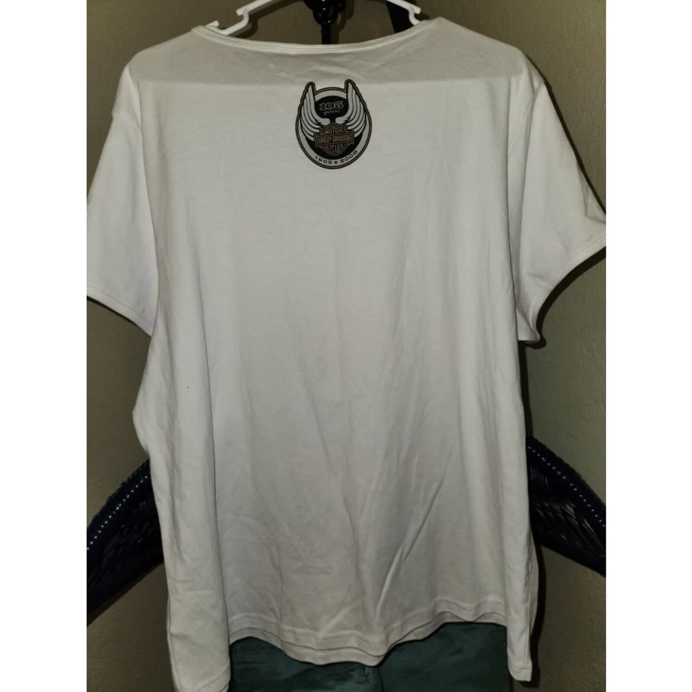 Harley Davidson womens NWT SZ 2W Tshirt - Picture 3 of 3